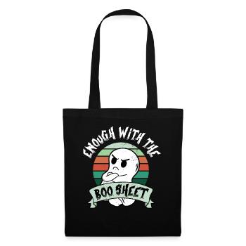 Assez avec le cadeau Boo Sheet Spirit - Sac en tissu - noir - Devant