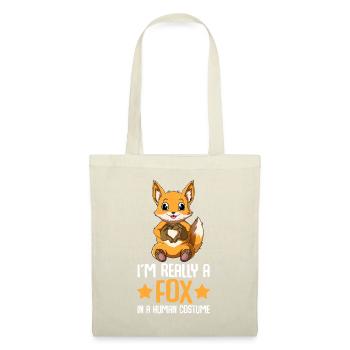Renards enfants - Sac en tissu - nature - Devant