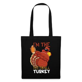 Rugby Dab Dabbing Turkey Football Fan Thanksgiving - Tote Bag - black - Front