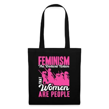Empowerment of gender equality F - Tote Bag - black - Front