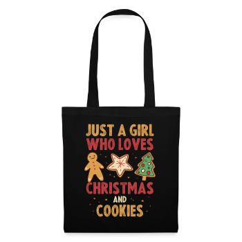 Christmas And Cookies Cookie Gift - Tote Bag - black - Front