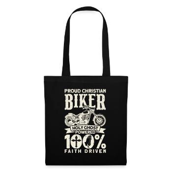 Chopper Christian Faith Gift - Tote Bag - black - Front