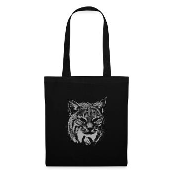 Luchs-Teufel - Stoffbeutel - Schwarz - Vorne