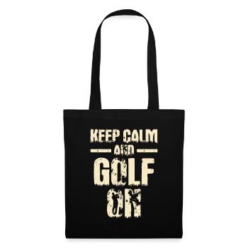 Play Golf Golfer Gift - Tote Bag - black - Front
