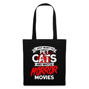 Scary Movie Horror Movie Creepy Movies Gift - Tote Bag - black - Front