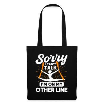 Aerial Acrobats Aerial Yoga Gymnasts Aerial Yoga - Tote Bag - black - Front