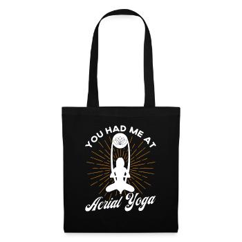 Aerial Yoga Aerial Silk Aerial Acrobats Gift - Tote Bag - black - Front