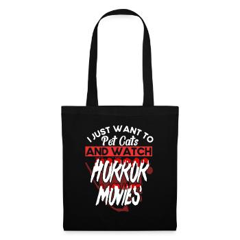 Scary Movie Horror Movie Creepy Movies Gift - Tote Bag - black - Front