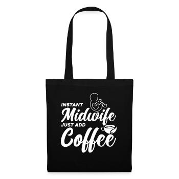 LD Work Obstetrician Obstetrician Gift - Sac en tissu - noir - Devant