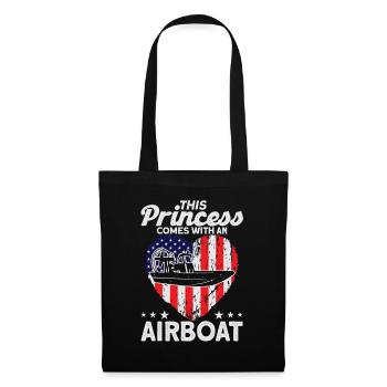 Hydravion à hydravion Capitaine de bateau Cadeau - Sac en tissu - noir - Devant