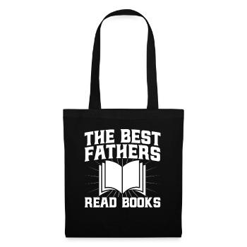The Best Fathers Read Books Read Book Gift - Tote Bag - black - Front