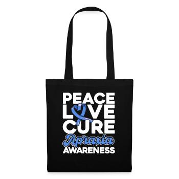 Apraxia Consciousness Blue Ribbon Apraxia Surviving - Tote Bag - black - Front