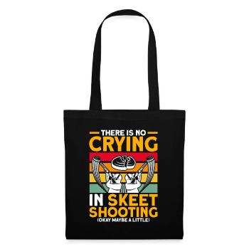 Tir Sports Tir au pigeon d’argile Club de tir Cadeau - Sac en tissu - noir - Devant
