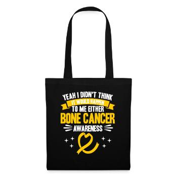 Bone Cancer Fighter Bone Cancer Awareness Knoc - Tote Bag - black - Front