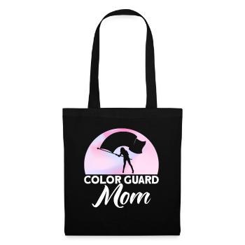 Color Guard Mom Flag Guard Gift - Tote Bag - black - Front