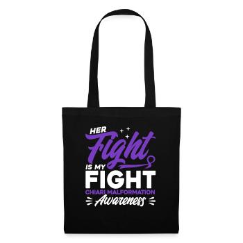 Chiari Malformati, survivant d’une malformation - Sac en tissu - noir - Devant