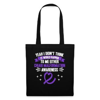 Chiari Malformation Fighter Chiari Malformation Be - Sac en tissu - noir - Devant