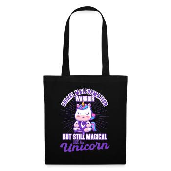 Chiari Malformation Support Chiari Painting Format - Sac en tissu - noir - Devant