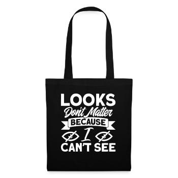 The appearance does not matter blind gift - Tote Bag - black - Front