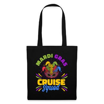 Mardi Gras Cruise Squad Mardi Gras Cadeau - Sac en tissu - noir - Devant