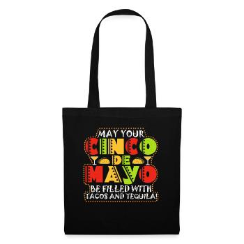 Viva Mexico Cinco De Mayo Party 5 De Mayo Cadeau - Sac en tissu - noir - Devant