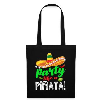 5 De Mayo Viva Mexico Cinco De Mayo Cadeau - Sac en tissu - noir - Devant