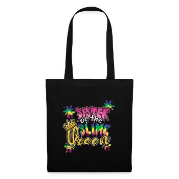 Slime Sister Of The Slime Girl Colorful Slime Kid - Tote Bag - black - Front