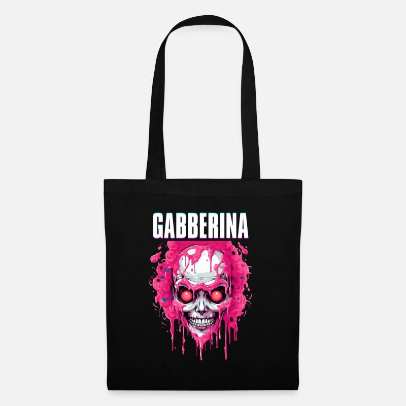 Gabberina Uptempo - Stoffbeutel - Schwarz