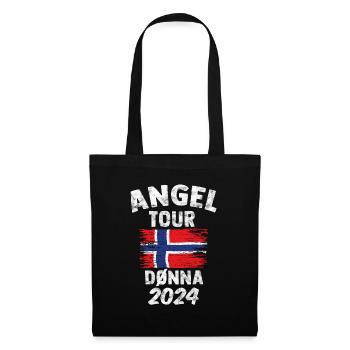 DÖNNA 2024 Voyage de pêche Norvège - Sac en tissu - noir - Devant