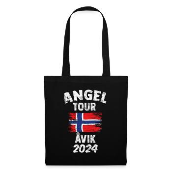 AVIK 2024 Fishing Tour Norway - Tote Bag - black - Front