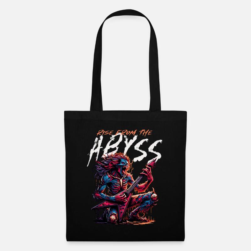 SORTIR DE L’ABÎME - Sac en tissu - noir