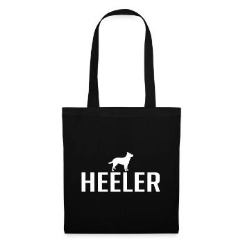 Heeler Race de chien Bovins Chiens Wilsigns - Sac en tissu - noir - Devant