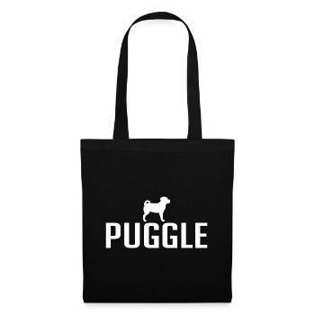 Puggle Dog breed Dogs Wilsigns - Tote Bag - black - Front