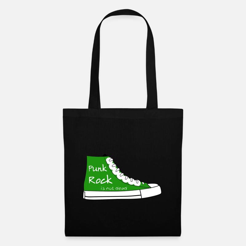 Punk Rock Schuhe - Stoffbeutel - Schwarz