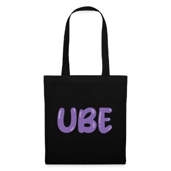 Ube Food Design für stolze Pinoys - Stoffbeutel - Schwarz - Vorne
