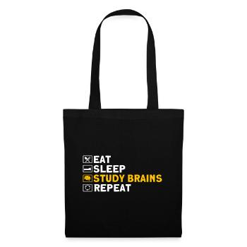 Neurobiologie Neuroscientifique Cadeau - Sac en tissu - noir - Devant