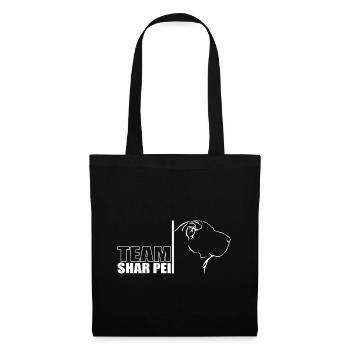 ÉQUIPE Shar Pei Chien Chien Wilsigns - Sac en tissu - noir - Devant