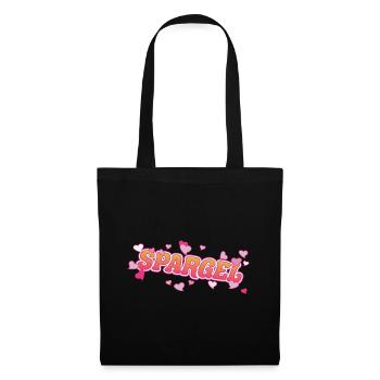 Asparagus Love Design for the Vegetable Fan - Tote Bag - black - Front