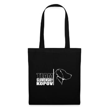 TEAM Slovensky Kopov Hunde Hund Wilsigns - Stoffbeutel - Schwarz - Vorne