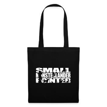 PETIT POINTEUR MUNSTERLANDER Chien de chasse Wilsign’s Hunt - Sac en tissu - noir - Devant