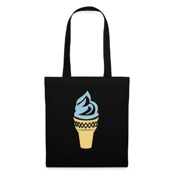 ice cream summer - Tote Bag - black - Front