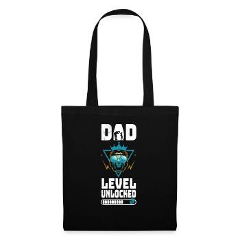 Dad Level Unlocked 2024 Gamer Pregnancy Soon To Be - Tote Bag - black - Front