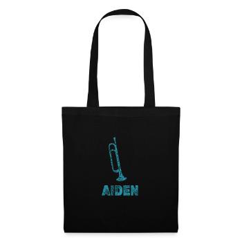 Blasmusik Aiden - Stoffbeutel - Schwarz - Vorne