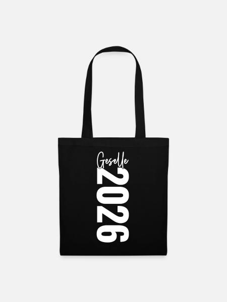 Geselle 2026 - Stoffbeutel - Schwarz