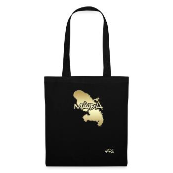 Mada Map of Martinique 972 Caribbean West Indies - Tote Bag - black - Front