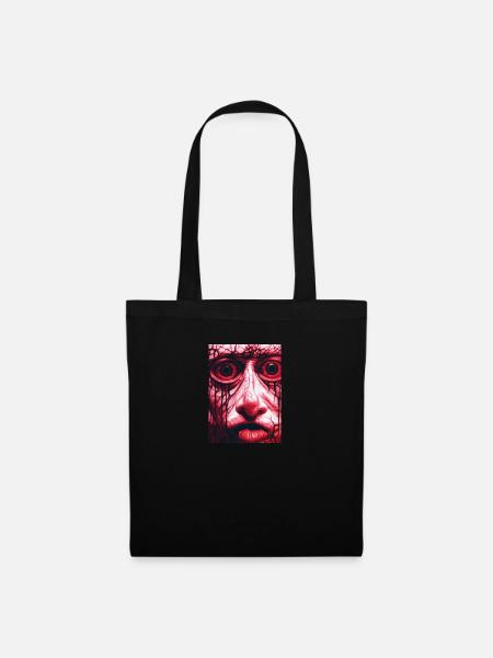 Artwork Horror Eyes - Tote Bag - black