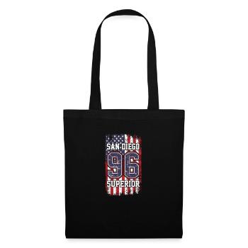 San Diego - Tote Bag - black - Front
