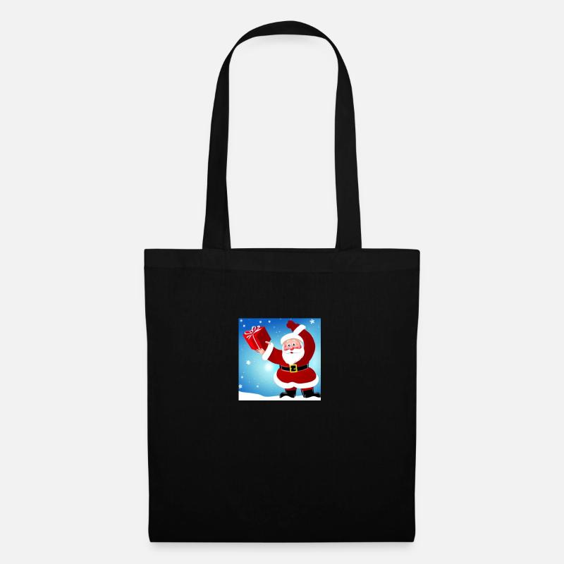 Three-armed Santa Claus - Tote Bag - black