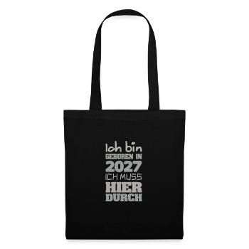2027 - Tote Bag - black - Front