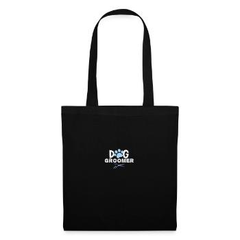 Dog groomer dog grooming Pet Grooming pet groomer - Stoffbeutel - Schwarz - Vorne
